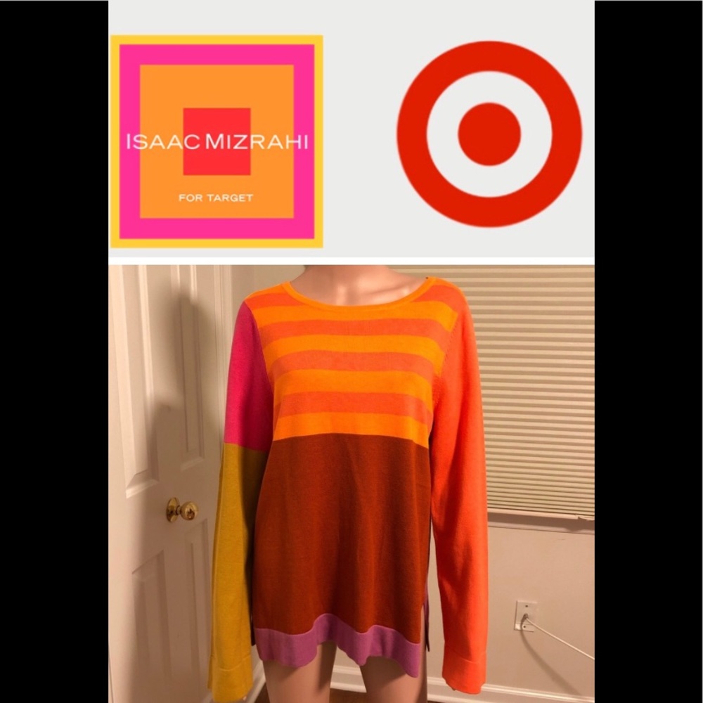 NWT Isaac Mizrahi for Target XL SOLD OUT Sweater - Picture 2 of 7